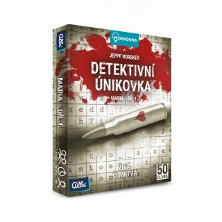 Detektivní únikovka - Maria 1. díl - karetní hra Motiv: Maria 1. díl