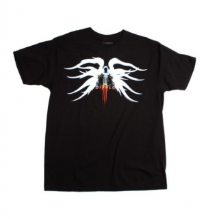 Diablo III - tričko - Tyrael - premium černé Dostupné velikosti:: XL