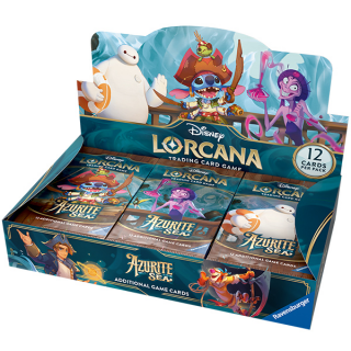 Disney Lorcana TCG - Azurite Sea - Booster Box (24 boosterů) (EN)