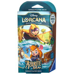 Disney Lorcana TCG - Azurite Sea - Emerald & Sapphire Starter Deck (EN)