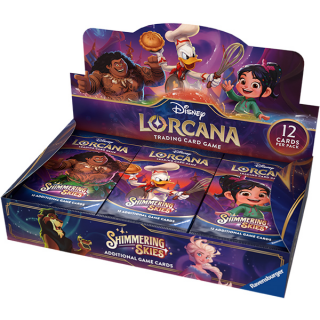 Disney Lorcana TCG - Shimmering Skies - Booster Box (24 boosterů) (EN)