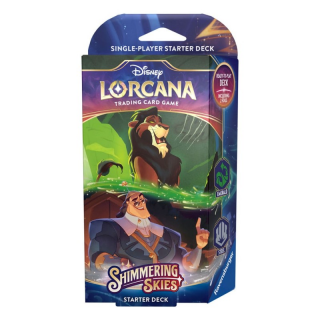 Disney Lorcana TCG - Shimmering Skies - Emerald & Steel Starter Deck (EN)