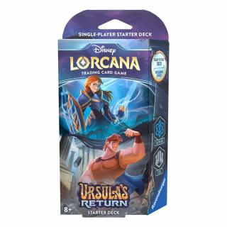 Disney Lorcana TCG - Ursulas Return - Sapphire & Steel Starter Deck (EN)