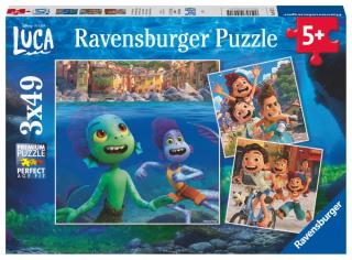 Disney Pixar - puzzle - Luca - 3 x 49 dílků