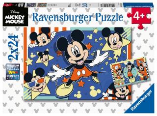Disney - puzzle - Mickey Mouse - 2 x 24 dílků