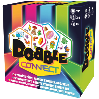 Dobble Connect - karetní hra - CZ