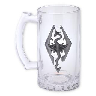 Elder Scrolls V: Skyrim - půllitr - Dračí symbol