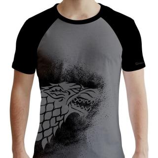 Game of Thrones - tričko - Stark MC Velikost: L