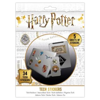 Harry Potter - sada vinylových samolepek - Artefakty