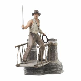 Indiana Jones and the Temple of Doom Deluxe Gallery - soška - Indiana Jones (Rope Bridge Standoff)