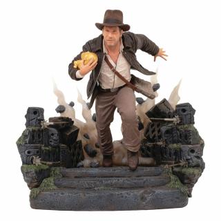 Indiana Jones: Raiders of the Lost Ark Deluxe Gallery - soška - Indiana Jones (Escape with Idol)