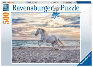 Kůň na pláži - puzzle - 500 dílků