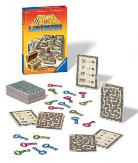 Labyrinth - karetní hra - Honba za pokladem