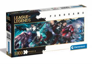 League of Legends - panoramatické puzzle - Champions - 1000 dílků