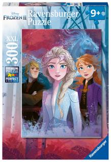 Ledové království 2 - puzzle - Elsa, Anna a Kristoff - 300 dílků