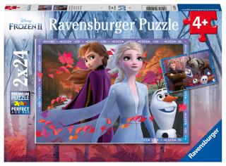 Ledové království 2 - puzzle - Ledové dobrodružství - 2 x 24 dílků