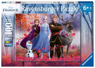 Ledové království 2 - puzzle - Magie lesa - 100 dílků