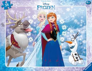 Ledové království - puzzle - Anna a Elsa - 40 dílků