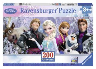 Ledové království - puzzle - Panorama - 200 dílků