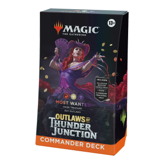 Magic: The Gathering - Outlaws of Thunder Junction Commander Deck - Most Wanted (EN)