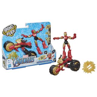 Marvel Bend and Flex - Flex Rider Iron Man