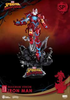 Marvel Comics D-Stage - soška - Maximum Venom Iron Man Special Edition