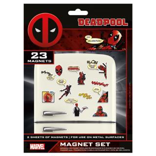 Marvel - sada magnetek - Deadpool (23 ks)