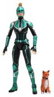 Marvel Select Toys - akční figurka - Captain Marvel Starforce Uniform