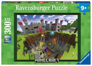Minecraft - puzzle - Hrad - 300 XXL dílků