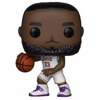 NBA - Funko POP! figurka - LeBron James White Uniform (Lakers)
