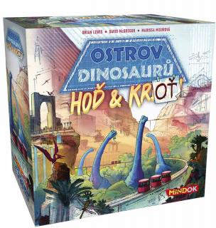 Ostrov dinosaurů: Hoď a kroť - desková hra - CZ
