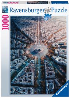 Paříž shora - puzzle - 1000 dílků