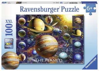 Planety - puzzle - 100 XXL dílků