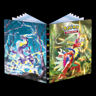 Pokémon - A4 album na karty - Scarlet and Violet (Koraidon and Miraidon)