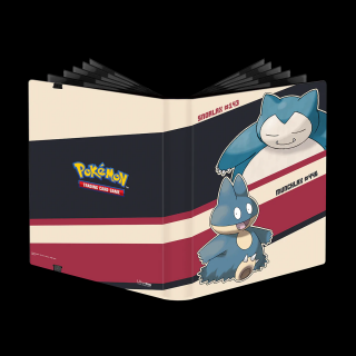 Pokémon -  A4 album na karty - Snorlax and Munchlax 9-Pocket PRO-Binder