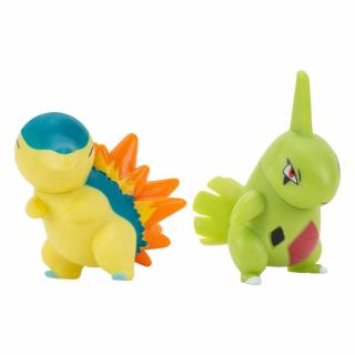 Pokémon - Battle Mini figurky - 2-Pack Cyndaquil & Larvitar