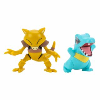 Pokémon - Battle Mini figurky - 2-Pack Totodile & Abra