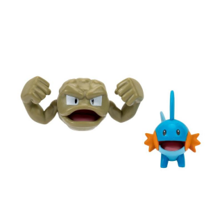 Pokémon - sada figurek - Battle Figure Pack (Mudkip a Geodude)