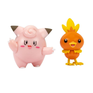 Pokémon - sada figurek - Battle Figure Pack (Torchic a Clefairy)