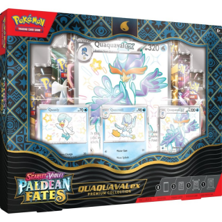 Pokémon TCG: Scarlet & Violet 4.5 Paldean Fates - Premium Collection - Quaquaval ex (EN)