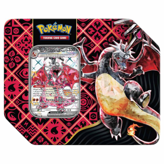 Pokémon TCG: Scarlet & Violet 4.5 Paldean Fates - Tin - Charizard ex (5 boosterů) (EN)