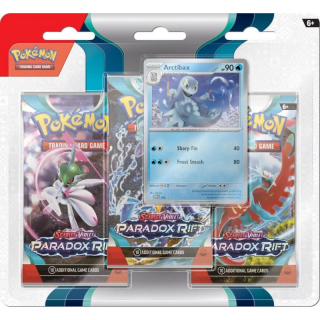 Pokémon TCG: Scarlet & Violet Paradox Rift - 3-Pack Blister - Arctibax (EN)