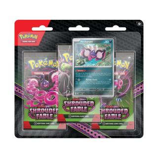 Pokémon TCG: Scarlet & Violet - Shrouded Fable - 3-Pack Blister - Pecharunt (EN)