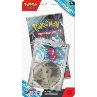 Pokémon TCG: Scarlet & Violet - Stellar Crown - Checklane Blister - Porygon2 (EN)