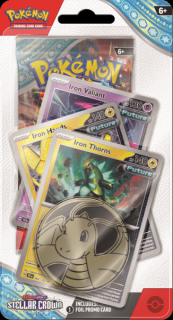 Pokémon TCG: Scarlet & Violet - Stellar Crown - Premium Checklane Blister - Iron Thorns (EN)