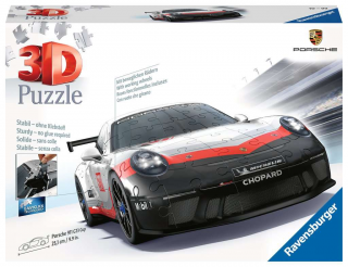 Porsche 911 GT3 Cup - 3D puzzle - 108 dílků
