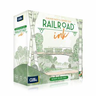 Railroad Ink - kostková hra - Zelená edice
