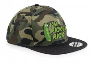 Rick & Morty Snap Back Cap Pickle Rick