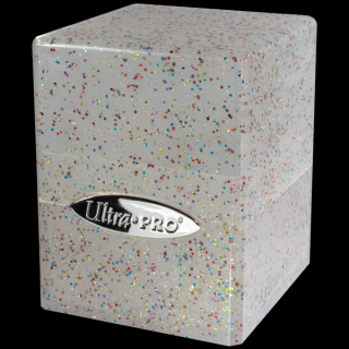 Satin Cube - úložný box - Glitter Clear