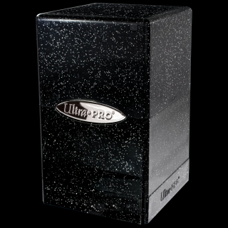 Satin Tower - úložný box - Glitter Black